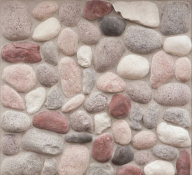 Wisconsin River Rock Veneer | Stone for Walls and Fireplaces